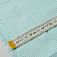 Тканина сорочкова Смуга стрейч дрібна блакитна