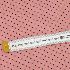 Тканина шифон Горошок флок люрекс т/фрез