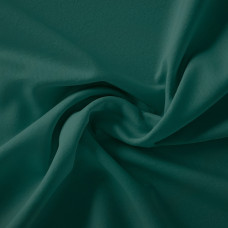 Тканина плательна штапель стрейч однотонний малахіт