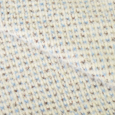 Тканина трикотаж Кролик з металіком V-1 молоко