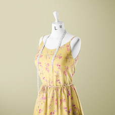 Тканина батист Digital принт Віолетта банан