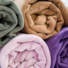 Тканина трикотаж замш велюр Престиж V-4 т/синя