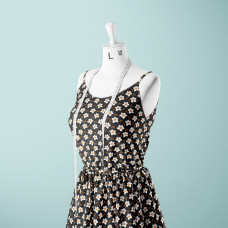 Тканина поплін Мартіна чорний