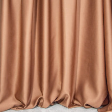 Тканина портьєрна Блекаут Blackout 300 см 270 гр/м2 шторна тканина, тканина для штор, штори, портьєри, V-128 мол шоколад