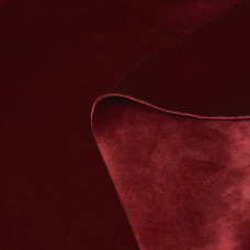 Тканина оксамит двосторонній бордо