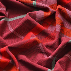 Тканина плательна Мосс креп пл 132 V-5/1 квадро бордо