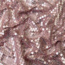 Тканина паєтка Аріадна пудра