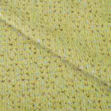 Тканина трикотаж Кролик з металіком V-3 олива