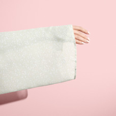 Тканина шифон принт россі сірий беж