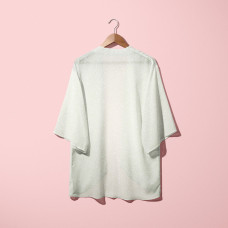 Тканина шифон принт россі сірий беж