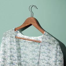 Тканина шифон креп Хвоя молоко