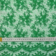 Тканина гіпюр Красуня трава