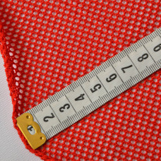 Тканина сітка Петті червона