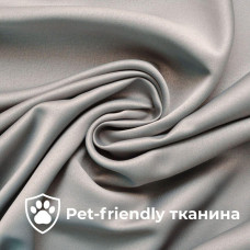 Тканина портьєрна однотонна Блекаут, шторна тканина, тканина для штор, штори, портьєри, гардини, тканина гардинна V-15 сірий