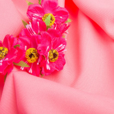 Тканина костюмна габардин 150 см 155 г/м2 для костюмів, уніформи, брюк, спідниць, жакетів, суконь, декору рожевий