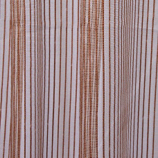 Тканина тюль сітка однотонна Ocean V-104 мол шоколад