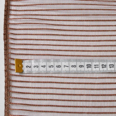 Тканина тюль сітка однотонна Ocean V-104 мол шоколад