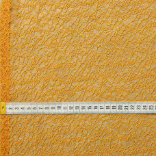 Тканина тюль жаккард Мереживниця V-2544 гірчиця