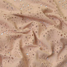 Тканина батист прошва Кульбаба беж