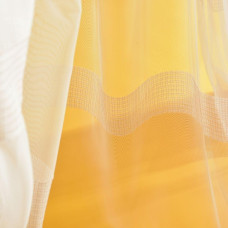 Тканина тюль набивна сітка Кантрі V-06 пудра