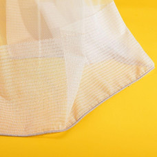 Тканина тюль набивна сітка Кантрі V-06 пудра