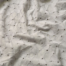 Тканина батист прошва Ірма сірий