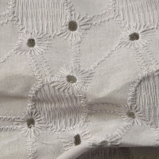 Тканина батист прошва Ірма сірий