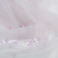 Тканина фатин євро 300 см 15 г/м2 фатин легка декоративна для суконь, костюмів, декор V-H56 св/сіра