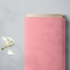 Тканина плательна штапель стрейч однотонна чайна троянда