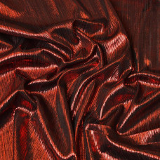 Тканина трикотаж фойл Сяйво кр/чорний