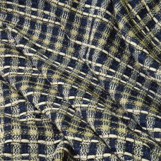 Тканина костюмна Букле Бонні т/синя