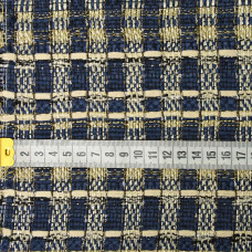 Тканина костюмна Букле Бонні т/синя