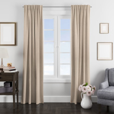 Тканина портьєрна рогожка Панама V-26760 беж