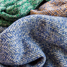 Тканина пальтова Haringbon V-1/3 зелена