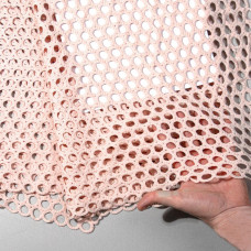 Тканина гіпюр Надія кільце пудра