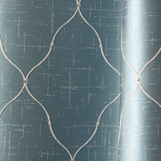 Тканина порт'єрна жакардова Нео Класика V-805 бірюза