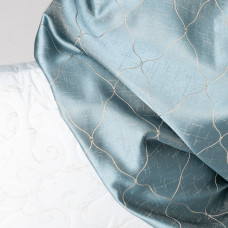 Тканина порт'єрна жакардова Нео Класика V-805 бірюза