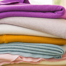 Тканина трикотаж Осінь двосторонній №47 ліловий