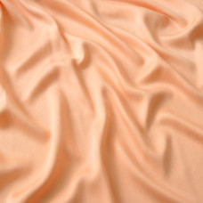 Тканина плательна сатин штапель однотонний V-27 абрикос