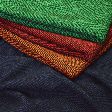 Тканина пальтова Олена червона рогожка вовна