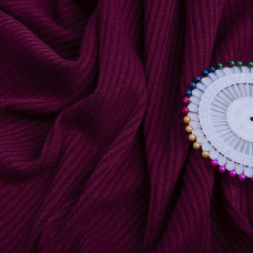 Тканина трикотаж Смуга Карен V-3/48 бордо