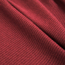 Тканина трикотаж Меланж смуга V-5 т/бордо