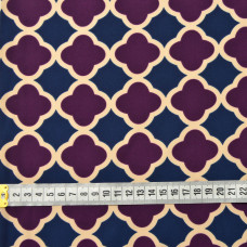 Тканина костюмна креп Prada Мeri фіолет