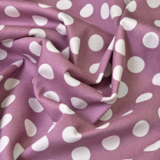 Тканина бавовна сатин Горохи фрез