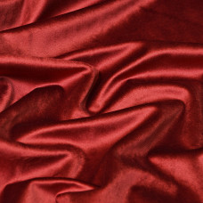 Тканина велюр Delux марсала
