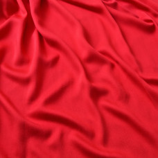 Тканина плательна штапель сатин однотонна V-22 кавун