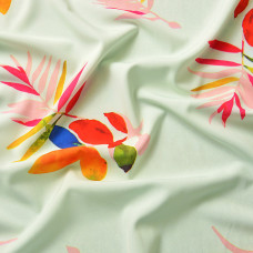 Тканина платня супер софт папороть м'ята