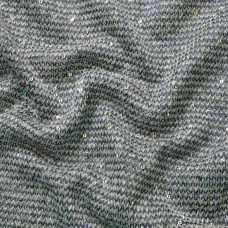 Тканина трикотаж в'язка пайетка т/сіра