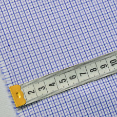 Тканина сорочкова Клітка фіолет/бузок