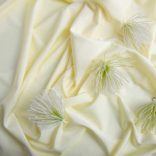 Тканина трикотаж Біфлекс блиск крем